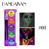 Paleta Machiaj Fata &amp; Corp UV Neon Paint Dream Handaiyan #01