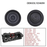 Membrană capac supapă PCV cauciuc 03L103469H pentru VW , SKODA , SEAT 03L103469AB 03L103469C 03L103469R 03L103469H