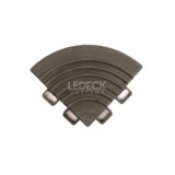 Colț Pardoseala Modulara Plastic PP &ndash; GRI