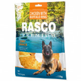 Rasco Premium Gustare uscată de pui cu inel de bizon 110 g