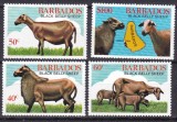 Barbados 1982 fauna MI 547-550 MNH