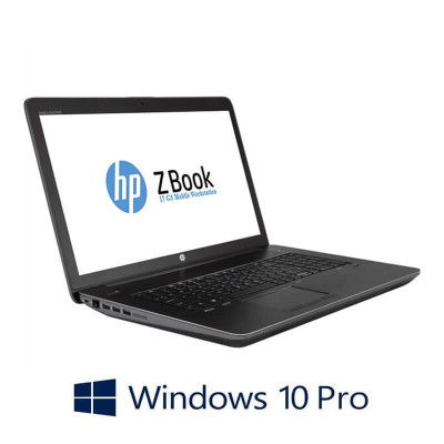 Laptop HP ZBook 17 G3, Quad Core i7-6820HQ, Full HD, Quadro M2200M, Win 10 Pro foto