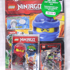 Revista LEGO Ninjago Master Of Spinjitzu Nr. 5 figurina si cartonas - sigilata