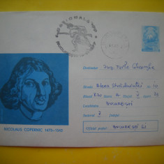 HOPCT PLIC 68 NICOLAUS COPERNIC 1473-1543 -EXPO NATIONALA 1977 ROMANIA