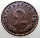 2.823 GERMANIA 2 REICHSPFENNIG 1938 B, Europa, Bronz