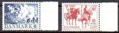 DANEMARCA 1981, Europa CEPT, serie neuzata, MNH foto
