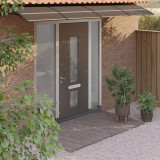 Copertina Usa Gossi Negru 400x75 cm Policarbonat, Suport ABS, Cadru Aluminiu, Rezistenta Intemperii