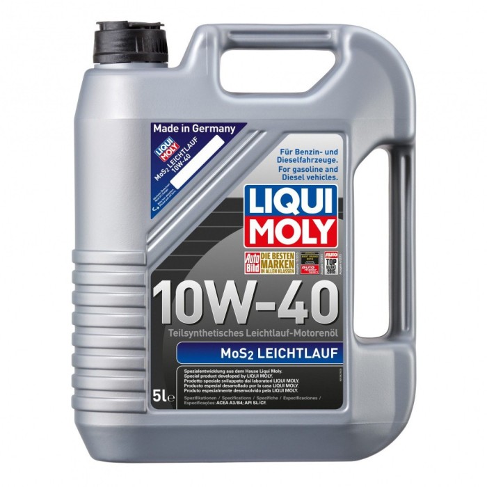 Ulei motor Liqui Moly Leichtlauf cu MOS2 10W40 5L 2184