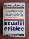 Francesco de Sanctis - Studii critice