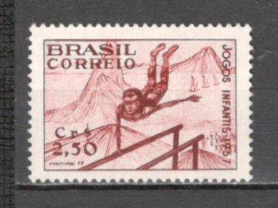 Brazilia.1957 Jocuri sportive ptr. tineret Rio de Janeiro GB.5 foto