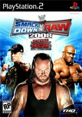 Joc PS2 WWE SmackDown! vs. RAW 2008 foto