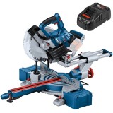 Bosch GCM 18V-216 D + GAL 1880 CV - Fierastrau circular stationar fara acumulatori Li-Ion 18 V - Ah 216x30 mm + Incarcator acumulatori