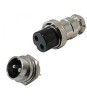Conector MICROFON MARE 2 Pini set Mama+Tata 20 mm, Generic