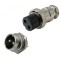 Conector MICROFON MARE 2 Pini set Mama+Tata 20 mm