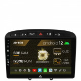 Cumpara ieftin Navigatie Peugeot 308 408 (2008-2013), Android 12, B-Octacore 6GB RAM + 128GB ROM, 9 Inch - AD-BGB9006+AD-BGRKIT265