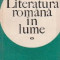 Literatura romana in lume