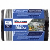 Saci menajeri Misavan professional 60l, 30 buc/set