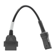 Cablu Adaptor De Diagnosticare Techstar&reg; OBD2 Cu 4 Pini La 16 Pini Pentru Motociclete Ducati