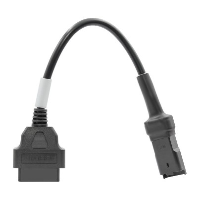 Cablu Adaptor De Diagnosticare Techstar&amp;reg; OBD2 Cu 4 Pini La 16 Pini Pentru Motociclete Ducati foto