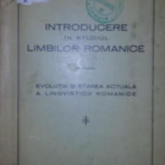 INTRODUCERE IN STUDIUL LIMBILOR ROMANICE