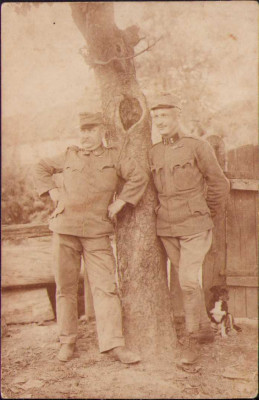 HST P237 Poză gradați austro-ungari 1917 pe Frontul de Est foto