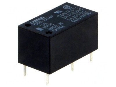 Releu Electromagnetic DPST-NO 5VDC 5A foto