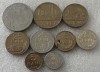 LOT SET complet 9 RSR 5 15 25 bani 1966 1975 1982 1 leu 3 lei 1966 5 lei 1978 **