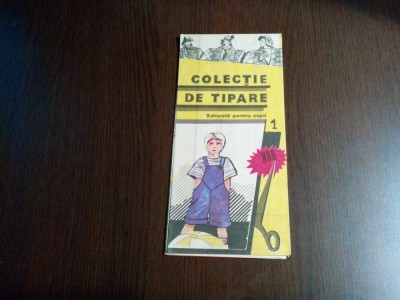 COLECTIE DE TIPARE 1 - Salopeta pentru Copii - pliant - Editura RECOOP foto