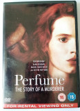 Parfum The story of a murderer Dustin Hoffman Alan Rickman Ben Whishaw F3, DVD, Engleza