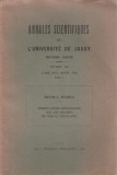 Victor Tufescu - Observatii geologice privind dealurile Harlaului (lb. franceza), 1937, Alta editura