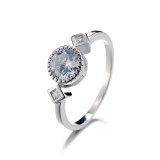 Cumpara ieftin Inel argint 925, JW1355, model elegant cu pietre, placat cu rodiu