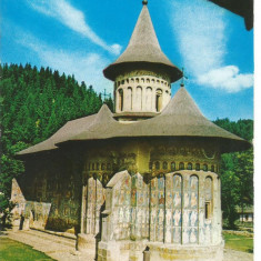 @carte postala- SUCEAVA-Manastirea Voronet