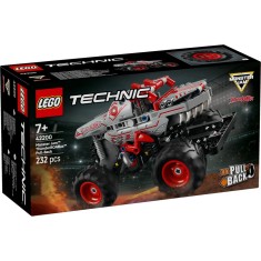 Lego technic monster jam thunderroarus pull-back 42200 foto