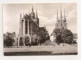 FG1 - Carte Postala - GERMANIA - Erfurt, Dom und Severikirche, circulata 1973, Necirculata, Fotografie