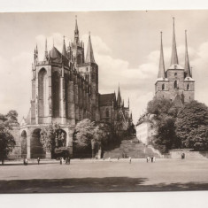 FG1 - Carte Postala - GERMANIA - Erfurt, Dom und Severikirche, circulata 1973