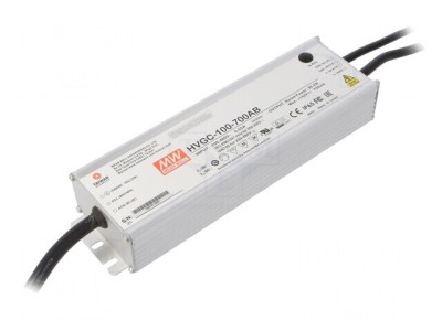 Alimentator LED 99,4W 15-142VDC 420-700mA IP65 foto