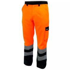 Pantaloni reflectorizanti marimea xxl,portocaliu foto