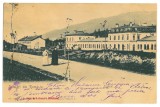 2848 - PREDEAL, Brasov, Railway Station, Litho - old postcard - used - 1903, Circulata, Printata