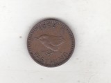 Bnk mnd Marea Britanie Anglia farthing 1954 pasare, Europa