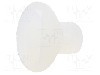 Surub M4, poliamida, lungime 6mm, ingropat, pas filet 0.7, DREMEC - 8G202M4X06