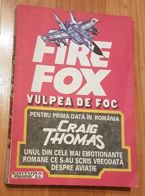 Firefox (vulpea de foc) de Craig Thomas foto