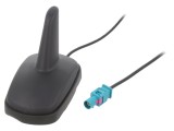 'Antenă Auto SHARK AM/FM cu Amplificator Neagră'