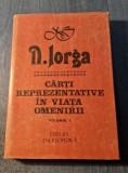 Carti reprezentative in viata omenirii vol. 1 Nicolae Iorga