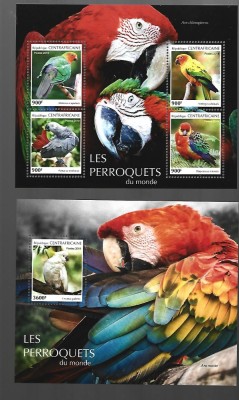 centrafricane pasari mnh foto