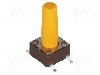 Microintrerupator, 6.2x6.2mm, OFF-(ON), SPST-NO, DIPTRONICS - DTSM-66S-V-B