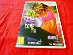 Joc Zumba Fitness Core + centura, wii, original, alte sute de titluri foto