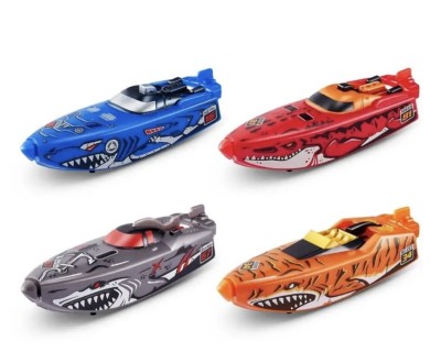 Jucarie barca shark&amp;minus;interactiva RoboFish gri Robo Alive foto
