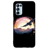 Husa compatibila cu Oppo A72 4G model Nature watcher, Silicon, TPU, Viceversa