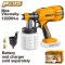 Pistol de vopsit electric 20 v 800 ml fara acumulator - Ingco CSGLI2003