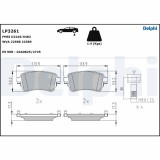 DELPHI LP3261 set placute frana,frana disc